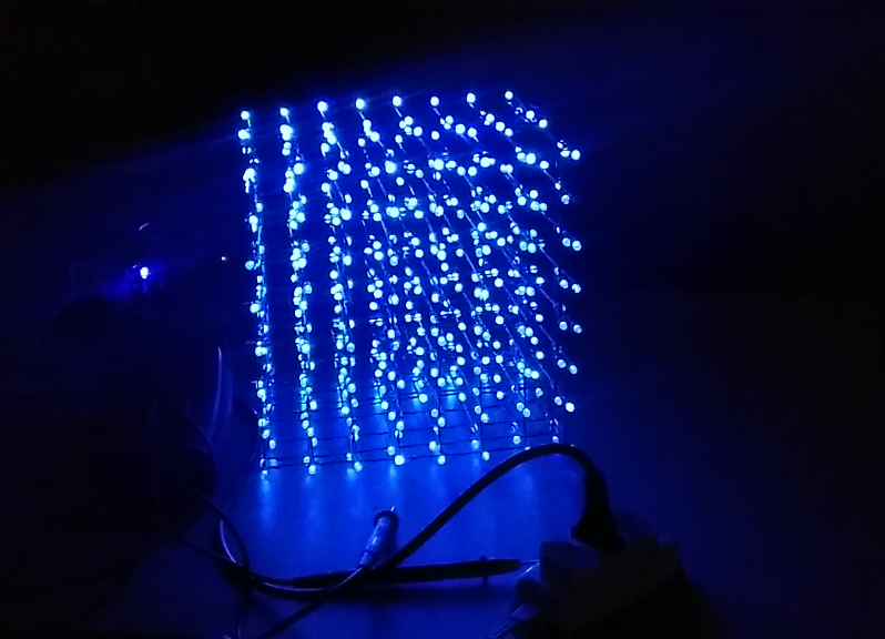 Cubo de led 8x8x8
